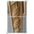 carved wood moulding/modern ceiling design solid wood moulding